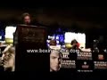 Floyd Oscar Las Vegas Press: Oscar gets Booed!