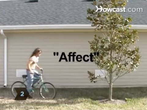 how to know when to use effect vs affect