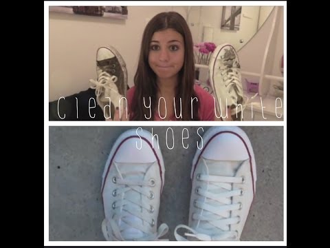how to whiten your shoes again