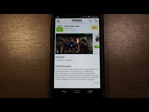 how to watch amazon instant video on android
