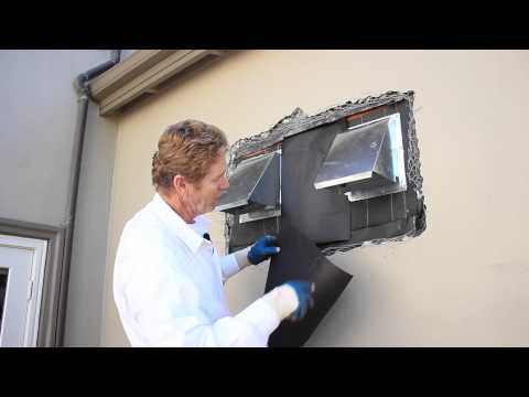 how to vent stove on interior wall