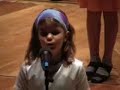 Cute Laura sings Grieg - Solveig\