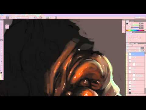 how to cg painting