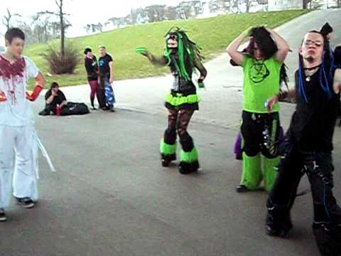 Cyber Goth Dancing