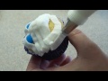 Decorating Cupcakes #15: Halloween Mummy cupcake