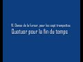 Olivier Messiaen | Quatuor pour la fin du Temps (VI)