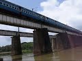 Parasuram Express on Bharathapuzha River Bridge