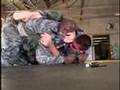 Soldier gets hit with a Stun Gun during interview