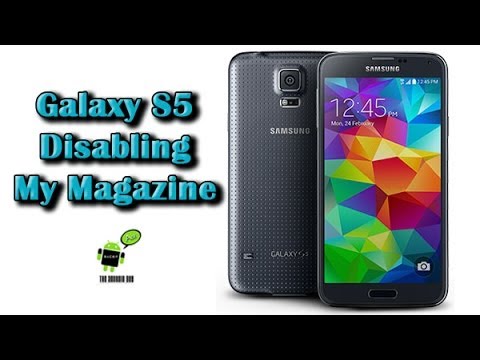 how to remove my magazine from galaxy s5