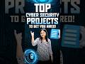 🔥 TOP CYBER SECURITY PROJECTS TO GET YOU HIRED IN 2025 | INTELLIPAAT # ..