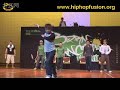 先後順序為廣州Speed-阿牙北京舞佳舞-馮正上海Caster-石頭北京舞佳舞-黃景行阿KIN