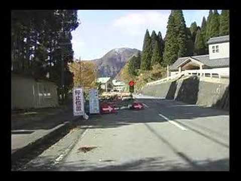 Drive!ドライブ 揖斐川沿いを走って滋賀県木之本町へ 4/5(3倍速)改訂版