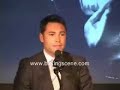 De La Hoya contra a conferência de imprensa de 
Mayweather NY 02/21/07 de pinta.2