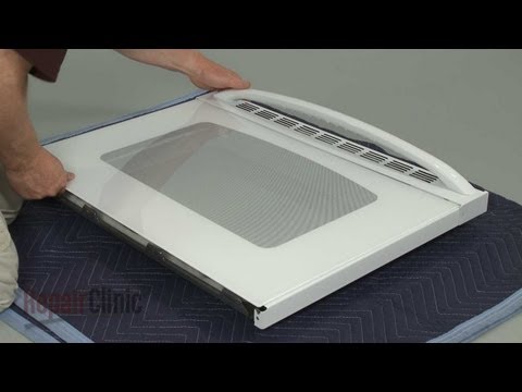how to remove ge oven door