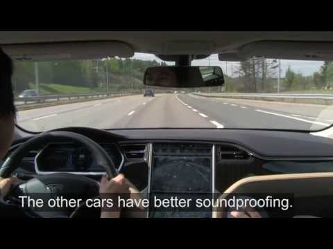 tesla - Model S P85+ EU-spec test drive: http://www.youtube.com/watch?v=VpYTGMQoaC4 My very first test drive in May 2013. The test car is a US 85 kWh Performance ver...