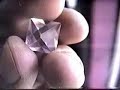 alum octahedron crystal -- cristal d\