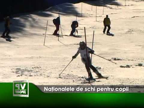 Naţionalele de schi pentru copii