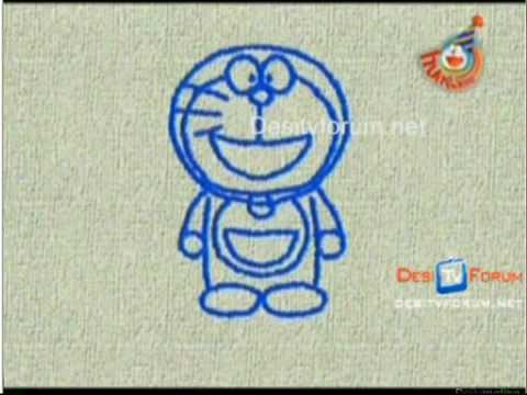 how to draw doraemon