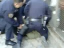 man gets beat by cop