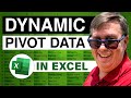 videos de MrExcel's Learn Excel #825 - Dynamic Pivot