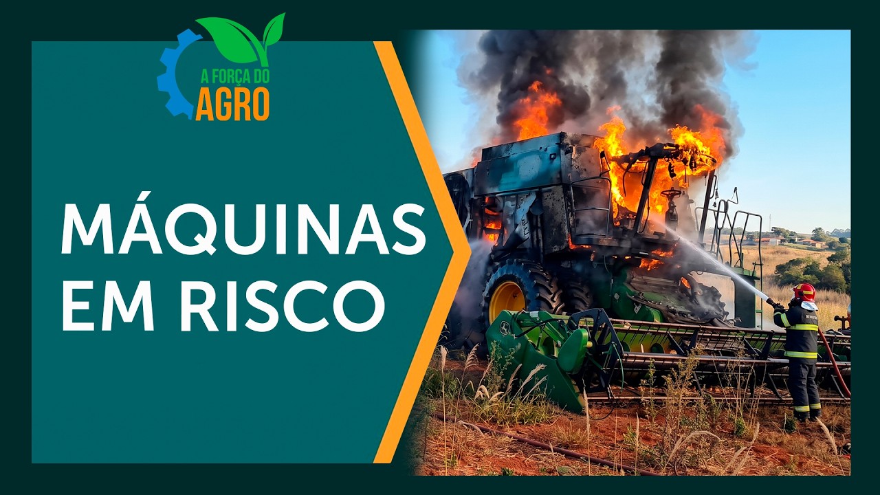 Sua máquina agrícola pode PEGAR FOGO? Veja como evitar desastres | AFA, com Joice Maffezzolli