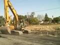 CAT 320C - At work - September 16, 2008