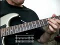 Blues Lesson - Blues Turnaround broken down