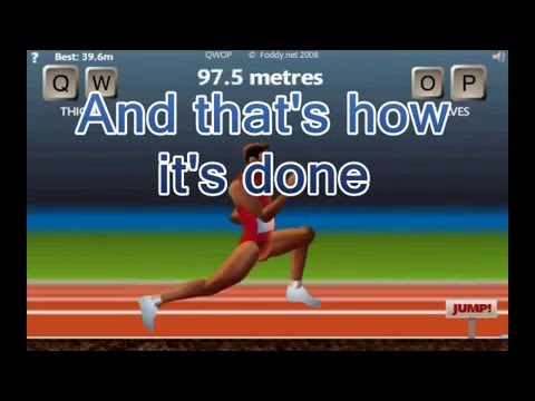 how to beat qwop