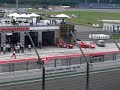Start des Ferrari F2003 auf dem Lausitzring