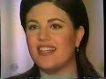 the complete broadcast interview with monica lewinsky and barbara walters on abc's 20/20. air date was march 3, 1999.