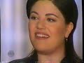 the complete broadcast interview with monica lewinsky and barbara walters on abc's 20/20. air date was march 3, 1999.