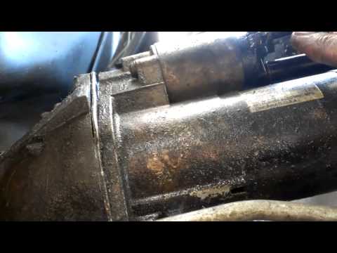 How to remove Jeep Starter Motor from Grand Cherokee