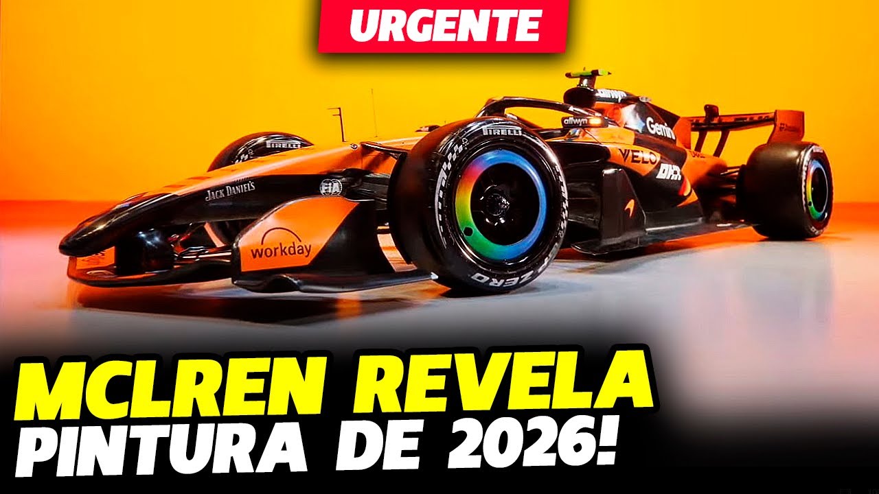 🚨URGENTE: MCLAREN REVELA NOVO CARRO E PINTURA OFICIAL PARA 2026 | FÓRMULA 1 | GP EM CASA