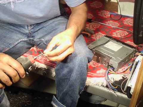 how to install a new cd player in car