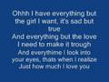 Darin Zanyar Everything But The Girl Official Music Video and Lyrics