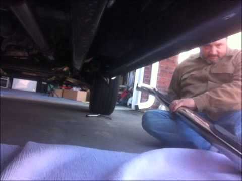 2013 Dodge Ram install side step part2