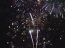 a few fireworks video highlights vied from the v.i.p. area. up close and personal, the video camera is not able to capture it all.