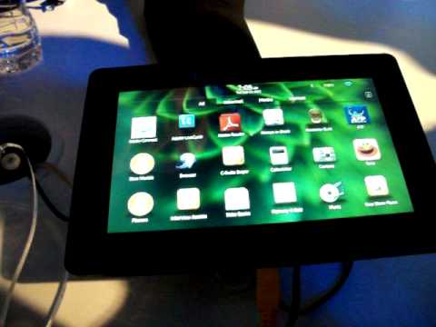 MWC: RIM demos its BlackBerry PlayBook tablet