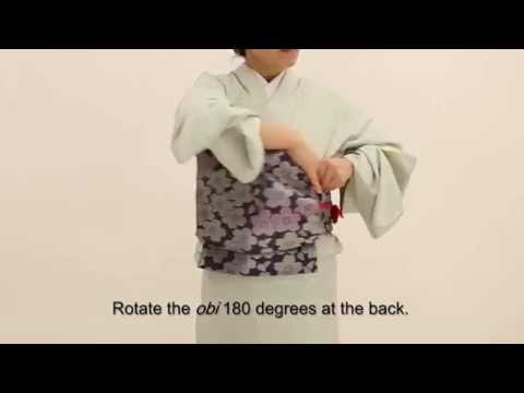 how to tie an obi belt fashion