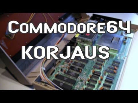 TheMrJamu - 01.12.2013 Vanha Commodore 64 alkoi näyttää väsymisen merkkejä, eikä enää käynnistynyt ja kun käynnistyi niin käynnistymisessä meni piiiiiiitkään.