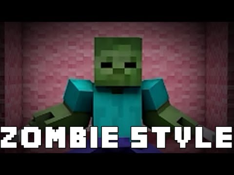 Zombie Style (Minecraft Gangnam Style Parody)