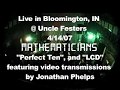 Mathematicians live in Bloomington, IN Perfect Ten, LCD