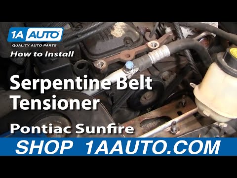 how to replace belt tensioner vs commodore