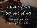 my sub shaking the house at 2/3 vol