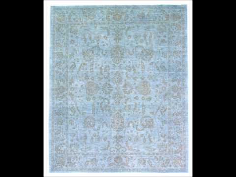 how to dye small rug