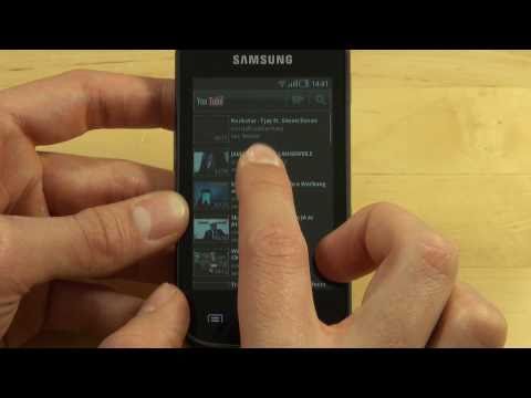 Samsung S5660 Galaxy Gio Test Internet