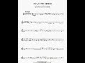 Partitura para clarinete - Antonio Carlos Jobim - La chica de Ipanema