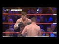 Boxen 12. Runde: Krasniqi vs. Minto auf Boden