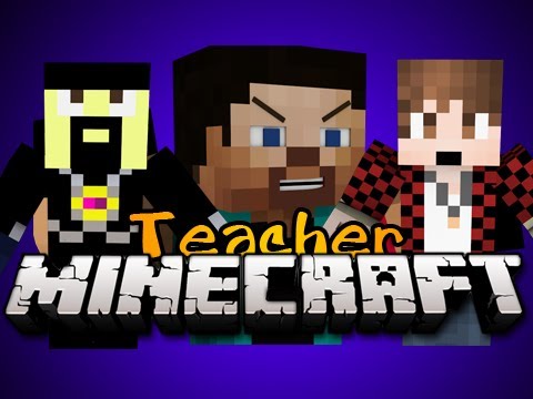 Minecraft: NEW TEACHER MINIGAME! - Game 3 - w/ AntVenom, BajanCanadian and MORE! - EVIL TEACHER!
