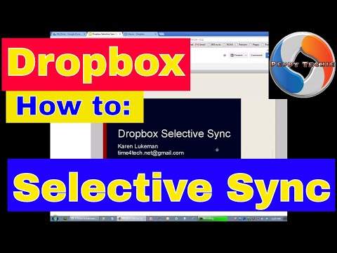 how to sync hard drive with dropbox